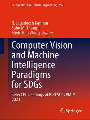 cover image of Computer Vision and Machine Intelligence Paradigms for SDGs